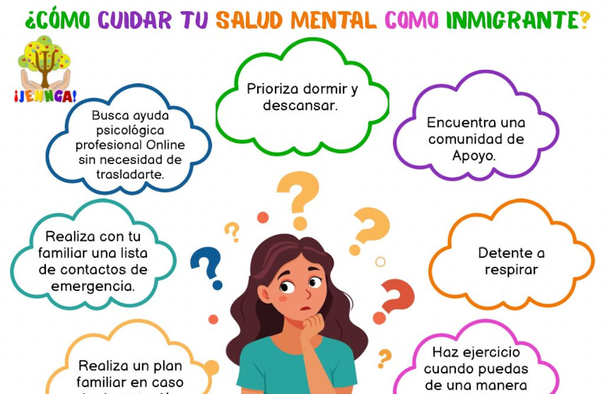 Cómo cuidar tu salud mental como Inmigrante