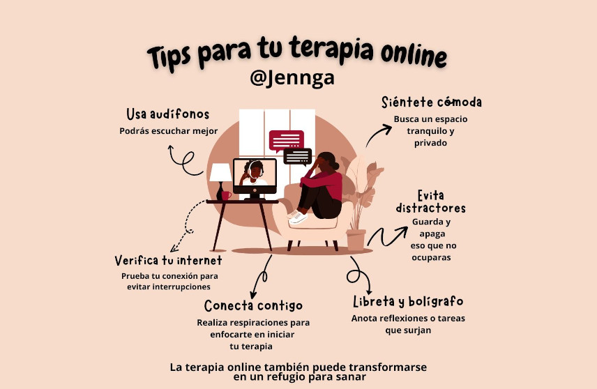 Tips para tu terapia online