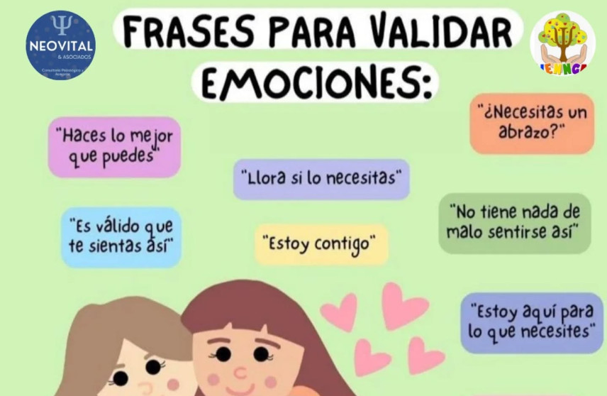 Frases para validad emociones